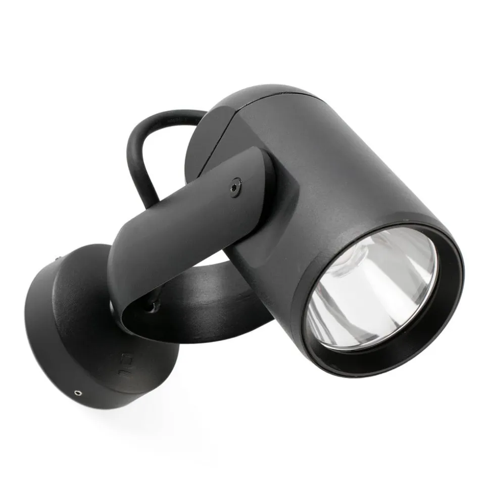 Slot udendørs LED-vægspot, fremspring 20 cm