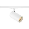 SLV Asto Tube GU10-spot til 1-fase skinne, hvidt