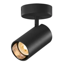 SLV Asto Tube loftspot, GU10, 1 lyskilde, sort
