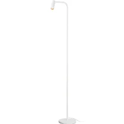SLV Karpo LED-gulvlampe, med dæmper, hvid