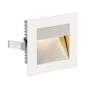 SLV LED-indbygningslampe Frame Curve LED 3.000K hvid