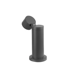 SLV LED-sokkellampe R-Cube 35, antracit, aluminium, højde 35 cm