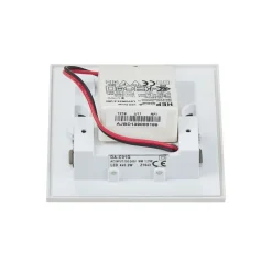 SLV LED-vægindbygningslampe Mobala, hvid, aluminium, 3.000 K
