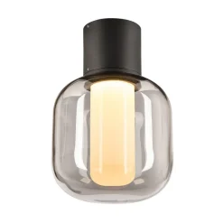 SLV Ovalisk LED udendørs loftslampe CCT