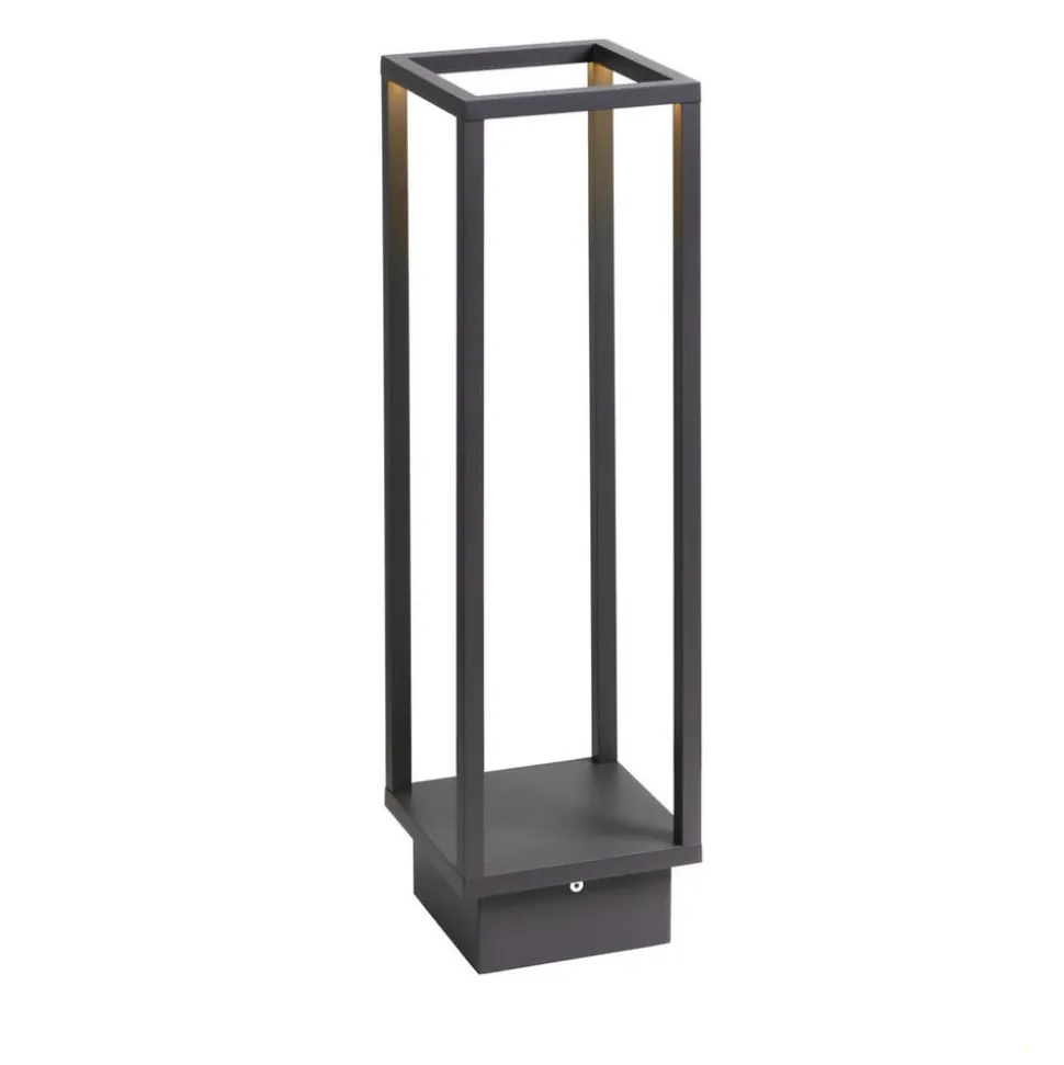 SLV Quadrulo LED-stibelysning, antracit