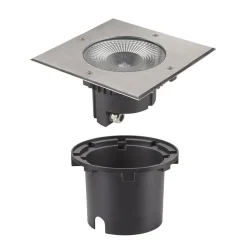 SLV Rocci 200 LED indbygget gulvlampe firkantet 20 cm