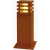 SLV Rusty firkantet LED-sokkel lys rustbrun