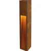 SLV Rusty Slot 80 LED stibelysning, højde 80 cm