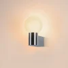 SLV Varyt væglampe til badeværelset, krom, aluminium, bredde 12 cm