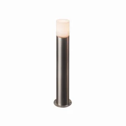 SLV vejlampe Roxy akryl, højde 90 cm, grå, stål