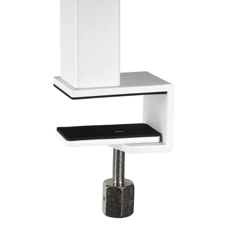 SLV Worklight LED-klemmelampe, hvid