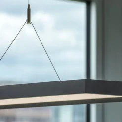 SLV Worklight LED-kontorhængelampe, sort