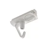 SLV-adapter, 1-fase skinne, hvid, plast