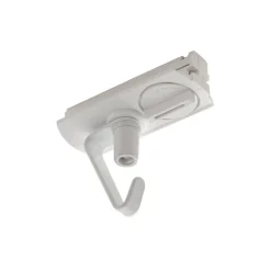 SLV-adapter, 1-fase skinne, hvid, plast