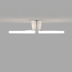 Smart LED-loftventilator Nepal, hvid, DC, støjsvag