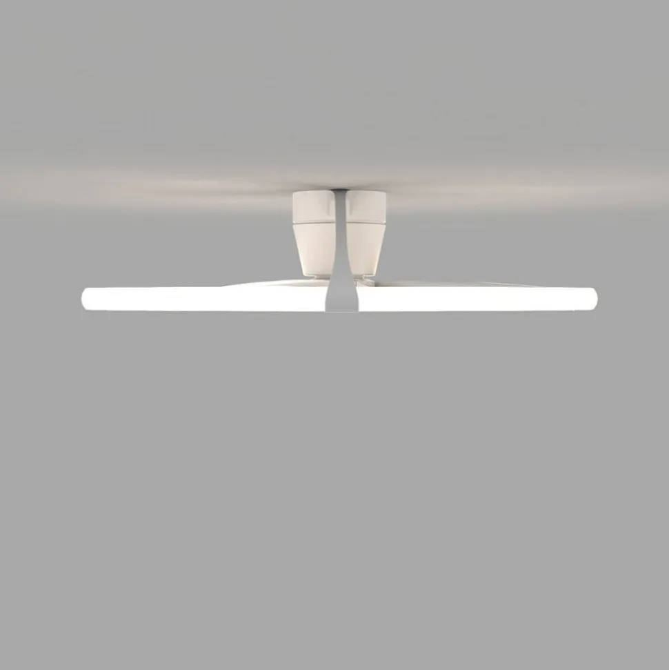 Smart LED-loftventilator Nepal, hvid, DC, støjsvag
