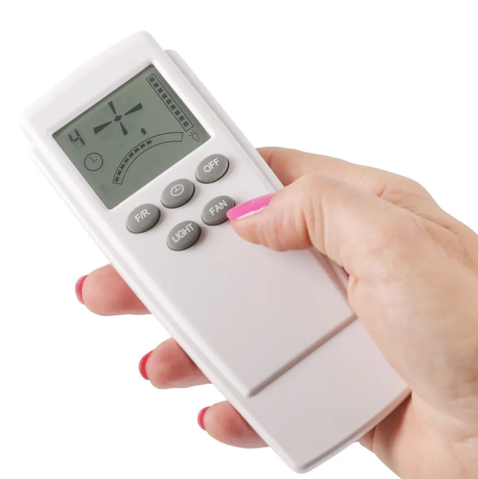 Smart loftventilator Eco Plano II, Ø 112 cm, sølv, DC
