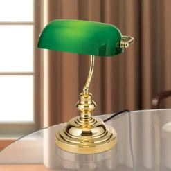 Smuk Onella bordlampe grøn