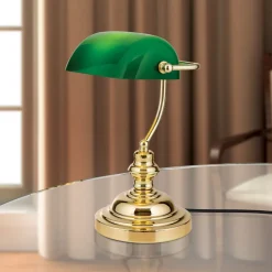 Smuk Onella bordlampe grøn