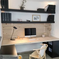 Sofistikeret skrivebordslampe Hester, sort