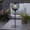 Solar LED-bordlampe Sunlight med væv