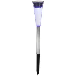 Solcellelampe Navin, RGB farveskift, 5’er sæt