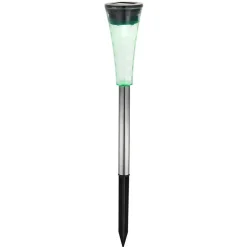 Solcellelampe Navin, RGB farveskift, 5’er sæt