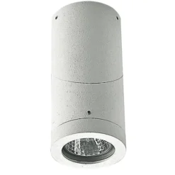Soleo spotlight, hvid, IP44, drejelig, aluminium
