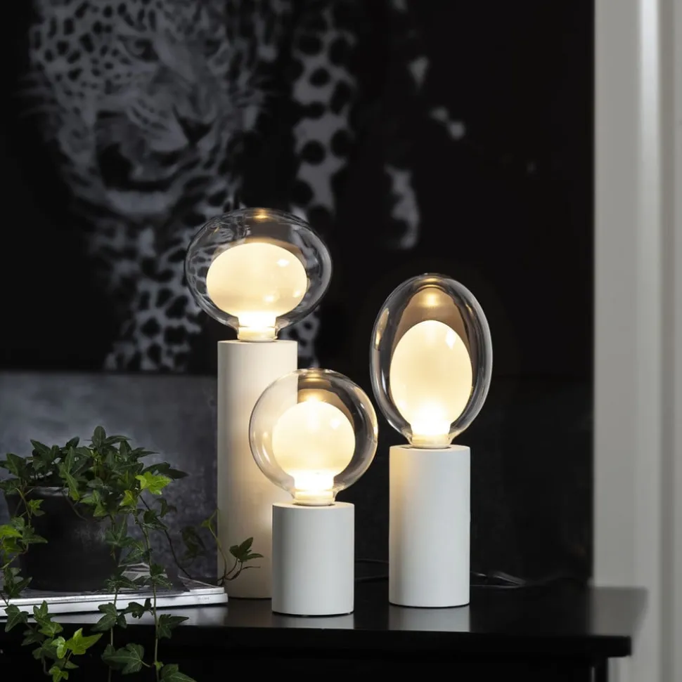 Space E27 G150 LED-pære 3,5 W, opal, 3-trins dæmp.