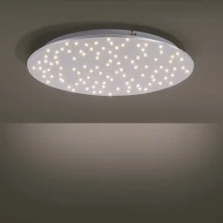 Sparkle LED-loftlampe CCT dim stål Ø 48cm