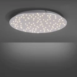 Sparkle LED-loftlampe CCT dim stål Ø 48cm