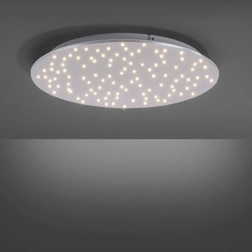 Sparkle LED-loftlampe CCT dim stål Ø 48cm