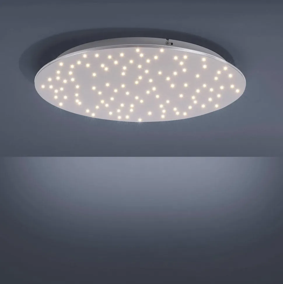 Sparkle LED-loftlampe CCT dim stål Ø 48cm