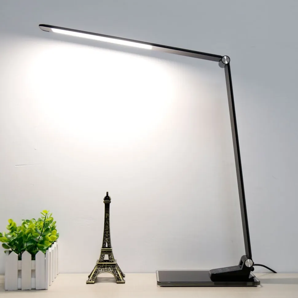 Starglass LED-bordlampe med glasfod