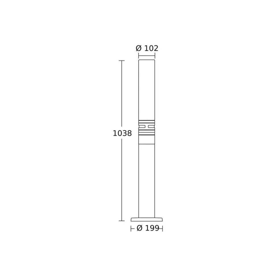 STEINEL GL60 LED-gadelampe med sensor