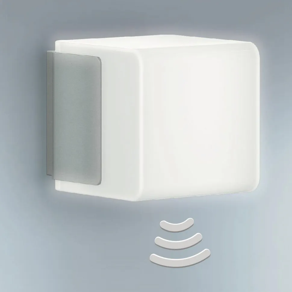 STEINEL L 835 SC Udendørs væglampe med sensor sølv