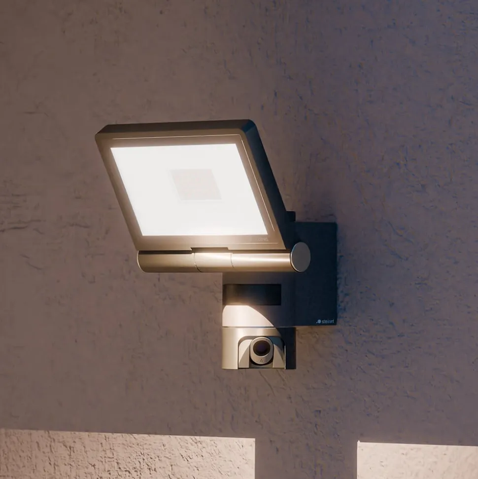 STEINEL LED-kameraspotter XLED CAM2 SC, antracit, IP44