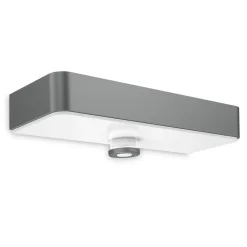 STEINEL LED-væglampe XSolar SOL-O S, antracit, sensor