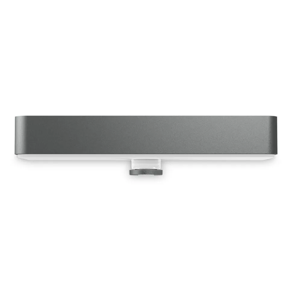 STEINEL LED-væglampe XSolar SOL-O S, antracit, sensor