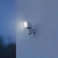STEINEL LS 300 S udendørs vægspot, sensor, hvidt