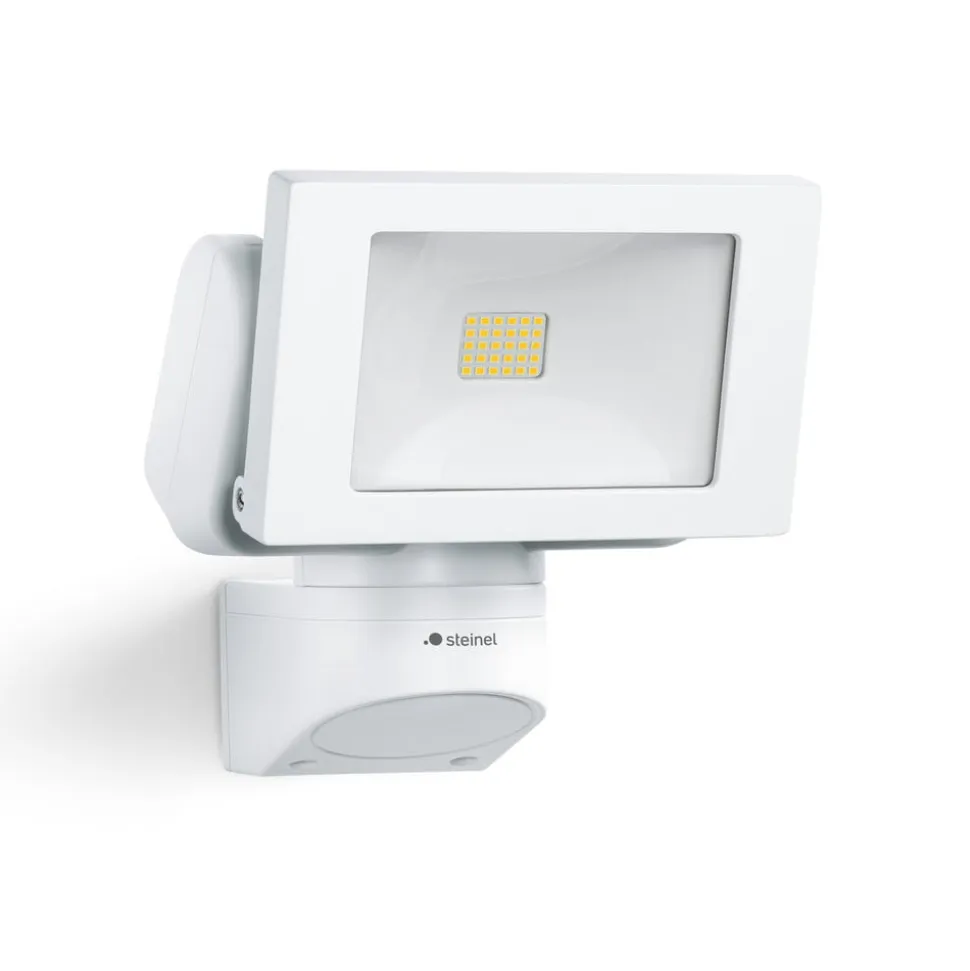 STEINEL LS 150 udendørs LED-spot, hvidt