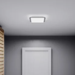 STEINEL RS D2 V3 LED-loftlampe, børstet stål
