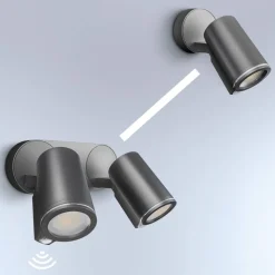 STEINEL Spot Duo S LED-spot, 2 lyskilder