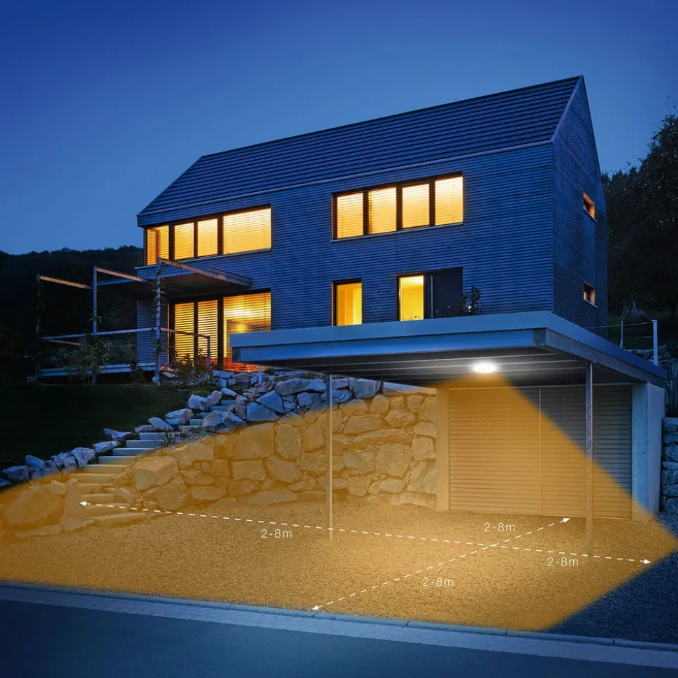 STEINEL Vario Quattro S udendørs loftslampe hvid