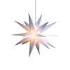 Sterntaler dekostjerne IP44 E14 Ø 55 cm hvid
