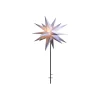 Sterntaler LED-stjerne IP44 stander Ø 100 cm hvid