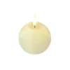 STERNTALER LED-vokslys, hvid, højde 9 cm, kugle, batteri