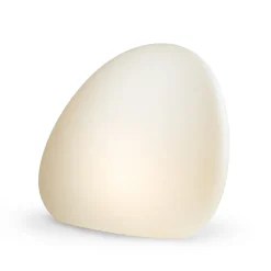Stone M udendørslampe, 50 x 50 cm, hvid, plast, IP44