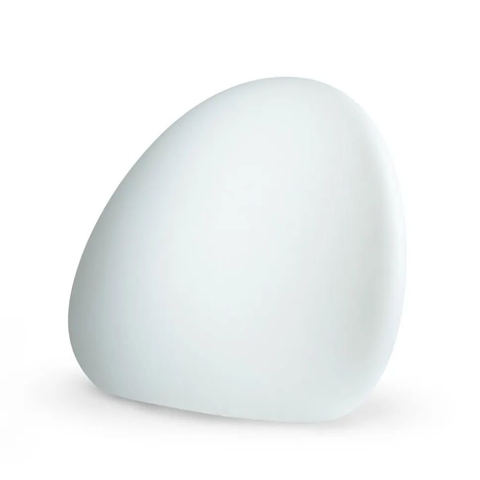 Stone M udendørslampe, 50 x 50 cm, hvid, plast, IP44