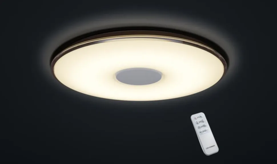 Stor LED loftslampe Tokyo med fjernbetjening